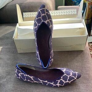 ROTHYS Worn Once Violet Purple Giraffe 10.5 Animal Print in Box